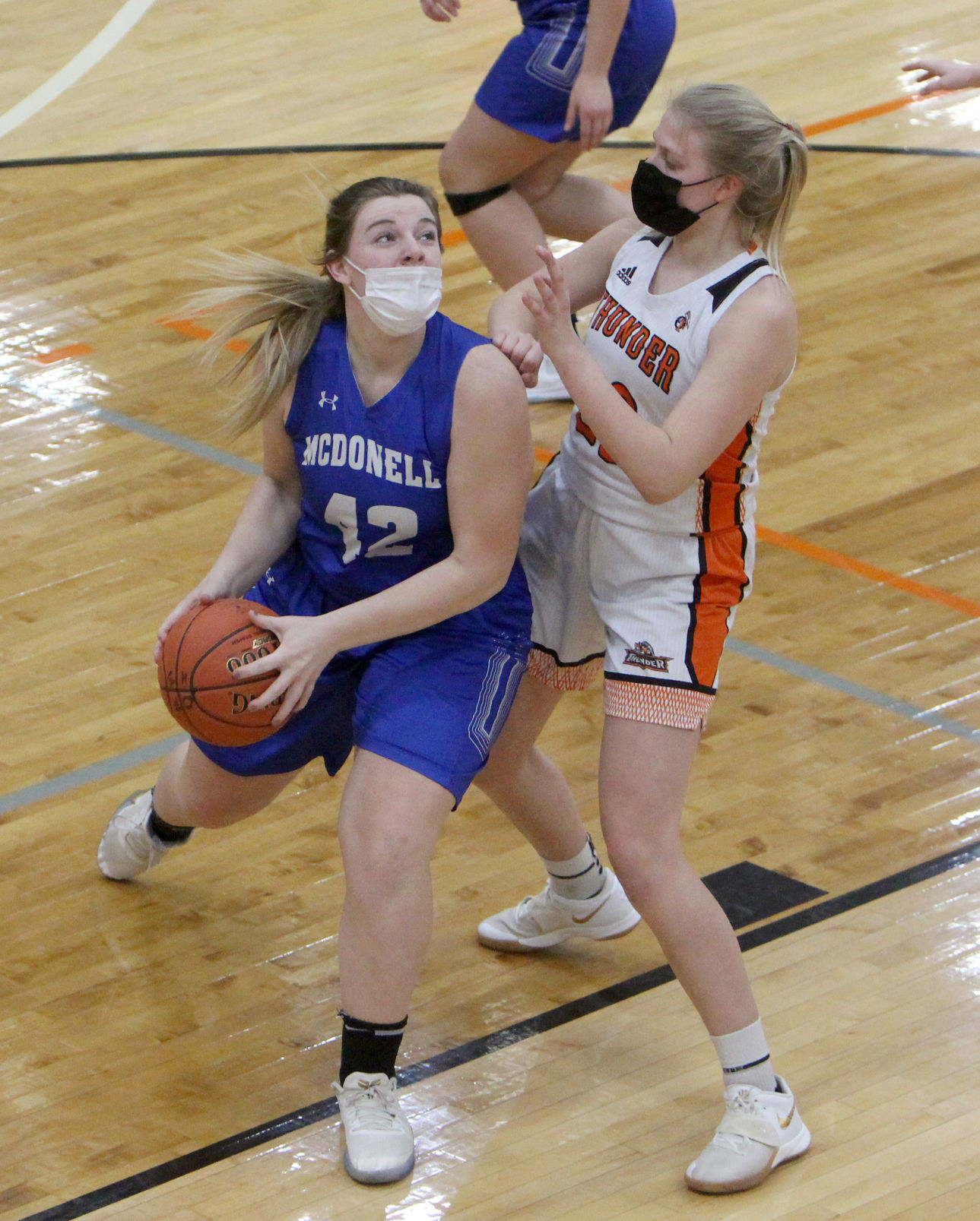 McDonell at Osseo-Fairchild girls basketball 1-11-21